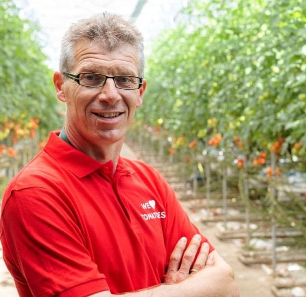 Frank Dekker - Dekker Glascultures - Tomates - Prominente - Países Bajos